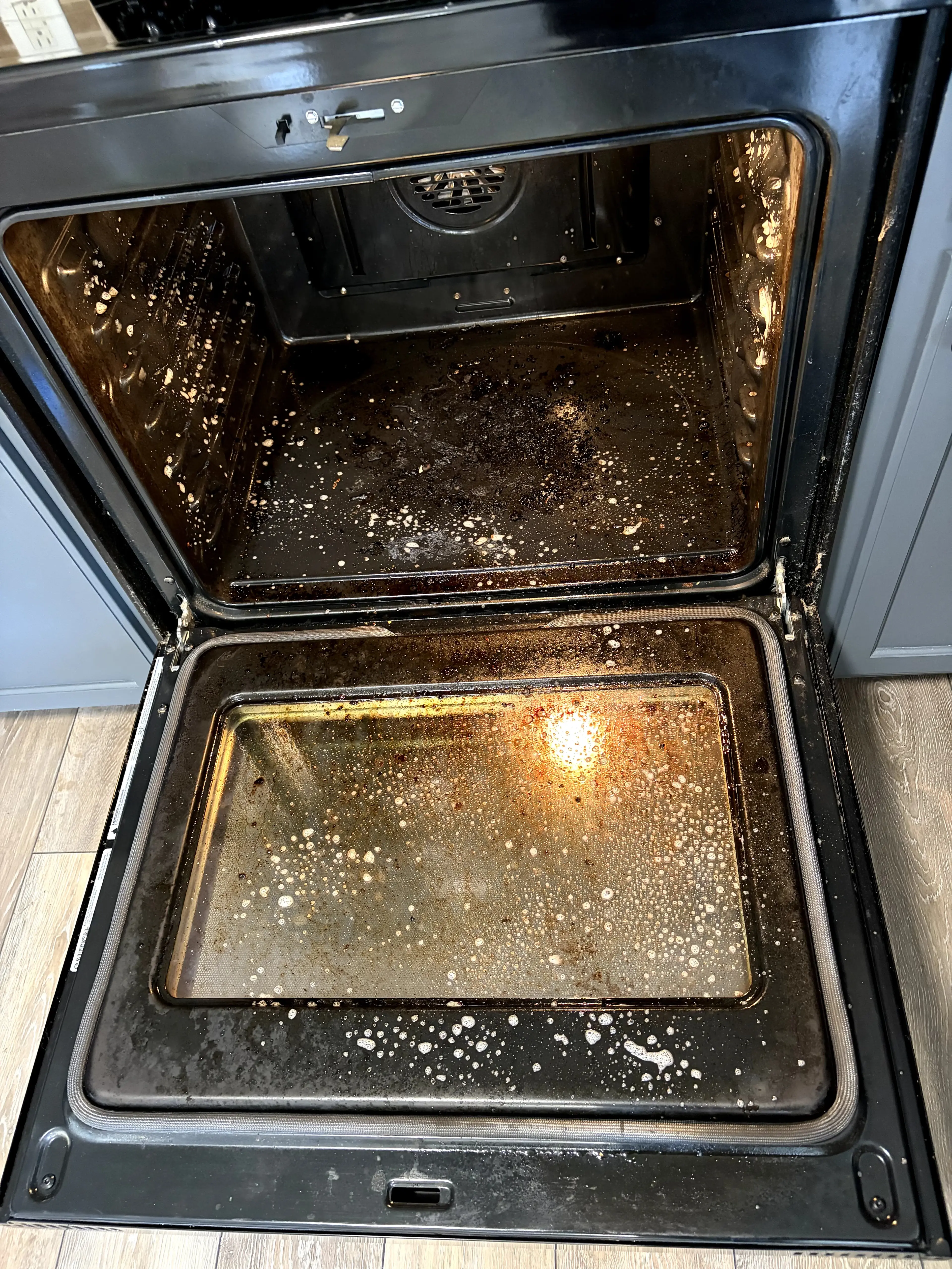 Before cleaning